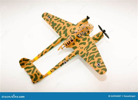 Wwii Model Kit Plane Stock Image Image Of Detail Model 64354687