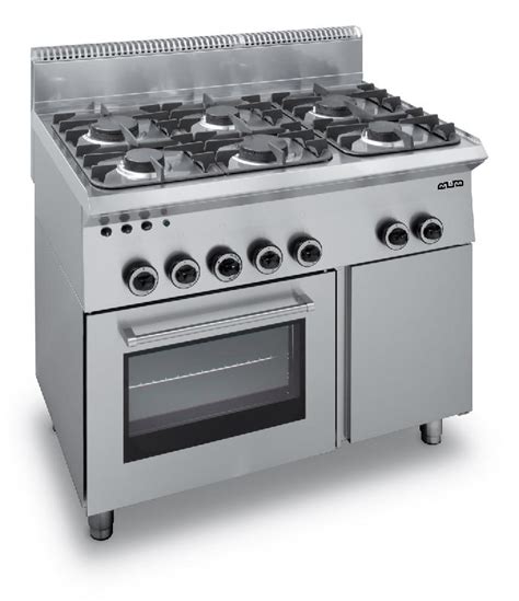 Feux Vifs Cuisiniere A Gaz Feux Sur Four A Gaz Avec Grill Electrique