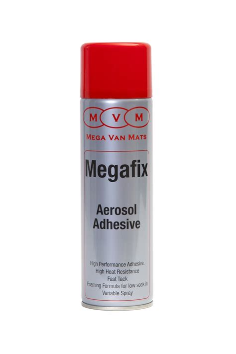 Mega Fix High Temperature Spray Adhesive / Glue | Mega Van Mats