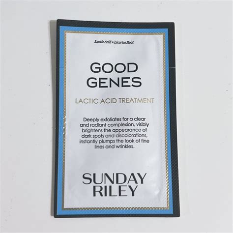 Sample Sunday Riley Good Genes Lactic Acid Treatment Ml Beauty