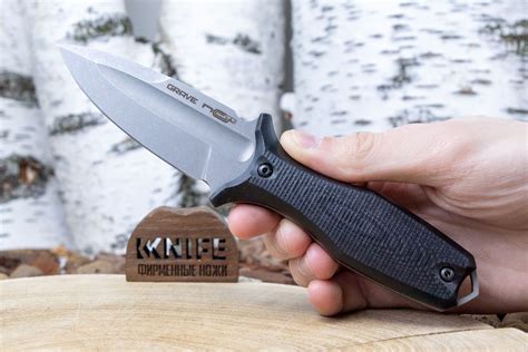 Купить нож "Grave" X105CrMo17 Black G-10 от N.C.Custom