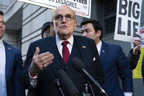 Rudy Giuliani files for bankruptcy a day after a court order to pay ...