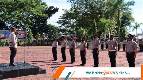 Selamat 47 Personel Polres Nias Naik Pangkat Ini Daftar Nama Namanya