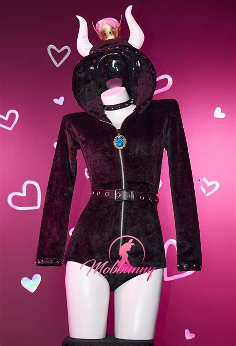 Halloween Plush Homewear Romper And Thigh Socks With Belt And Choker Sexy Lingerie Bodysuit