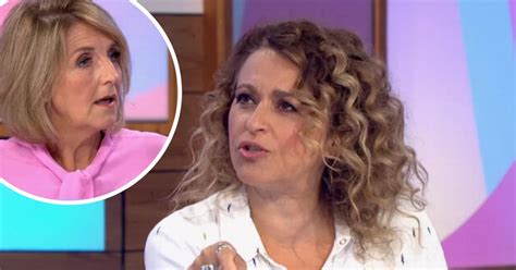 Loose Women Nadia Sawalha Shocked After Kaye Adams Got Into Bed With Her Naked Mylondon