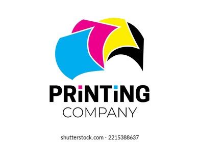 Printing Company Logo Design Vector Stock Vector (Royalty Free ...