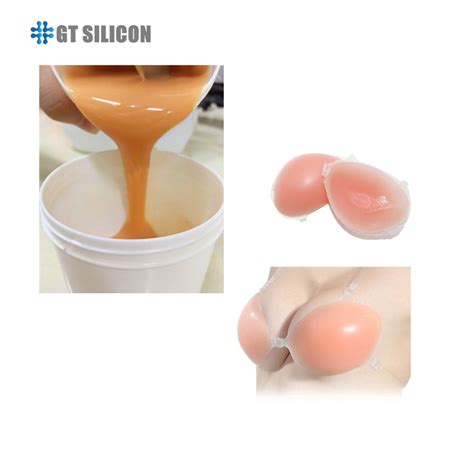 Top Manufacturer RTV2 Silicone Rubber For Silicone Bra Silicon Nipple