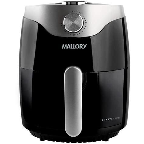 Fritadeira El Trica Sem Leo Air Fryer Mallory Smart Fryer L Preta