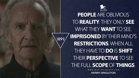 People are oblivious to reality. They only see what they want to see ...