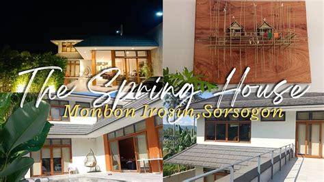THE SPRING HOUSE Monbon Irosin Sorsogon Hot Spring Sarahmazing Vlog YouTube
