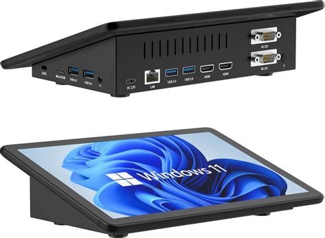 mini pc   built  touchscreen display  gadgeteer