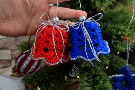 Bell Ornaments Free Crochet Pattern