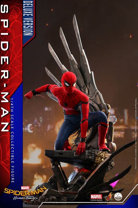 Spider Man Homecoming Quarter Scale Spider Man Figure By Hot Toys The Toyark News