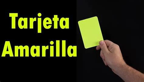 TARJETAS en el FÚTBOL Tipos historia y ejemplos