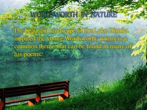William Wordsworth Poems Nature