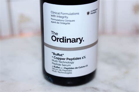 The Ordinary Buffet + Copper Peptides 1% Review - The Ordinary's CAIS