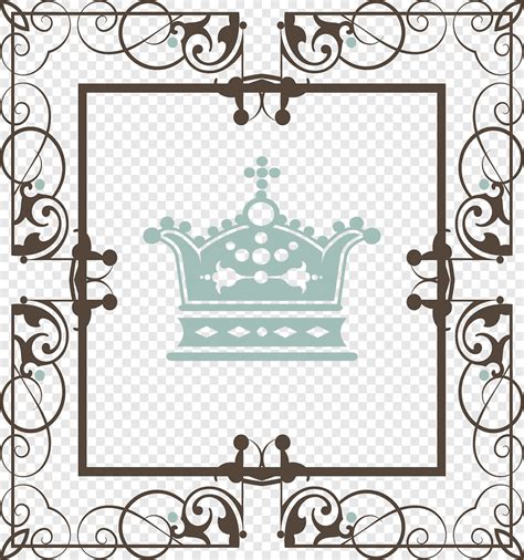 Hand Painted Green Crown Hand Cross Png Pngegg