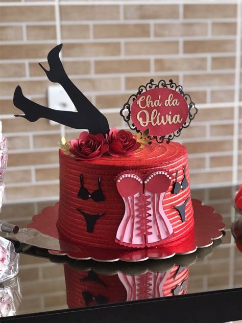 Topo De Bolo Ch De Lingerie Para Editar E Imprimir Gr Tis Festa Free