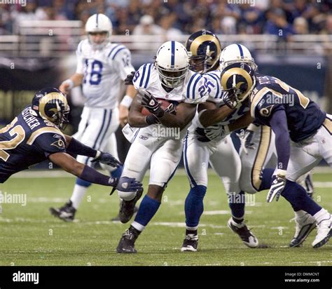 Oct 25 2009 St Louis Missouri Usa Nfl Football Colts Running