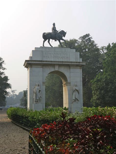 Equestrian statue of Edward VII in Kolkata, West Bengal India