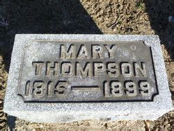 Mary Turner Haskell Thompson M Morial Find A Grave