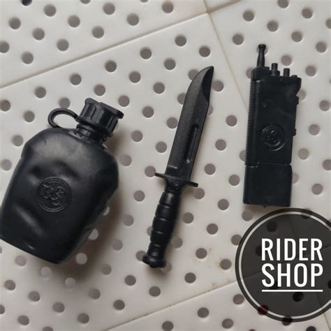 Jual Ht Botol Canteen Dan Knife Military Kitbash Hot Toys Figure Kab Pekalongan Alfian