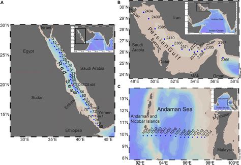 Frontiers Deoxygenation In Marginal Seas Of The Indian Ocean