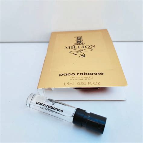 1x Paco Rabanne 1 Million Eau De Toilette Cologne Mini Spray For Men 1