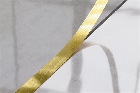 Полоса металлическая декоративная из нержавеющей стали для стен, пола ...