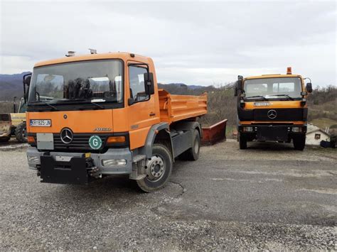 Mercedes 1523 i 1820 AK 4x4 kiper, 2001 god.
