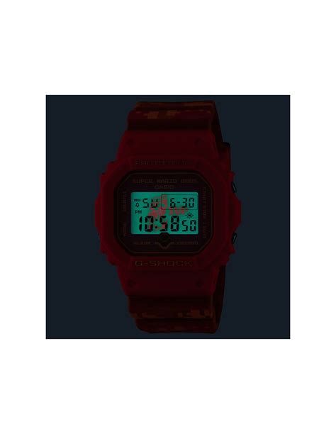 Casio G SHOCK Watch Theme SUPER MARIO BROTHERS DW 5600SMB 4ER