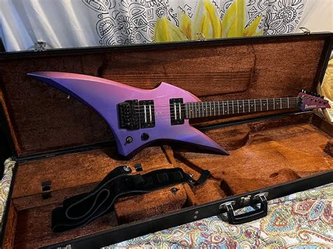 Ibanez Xv500 Purple Electric Guitar W Case Reverb Uk