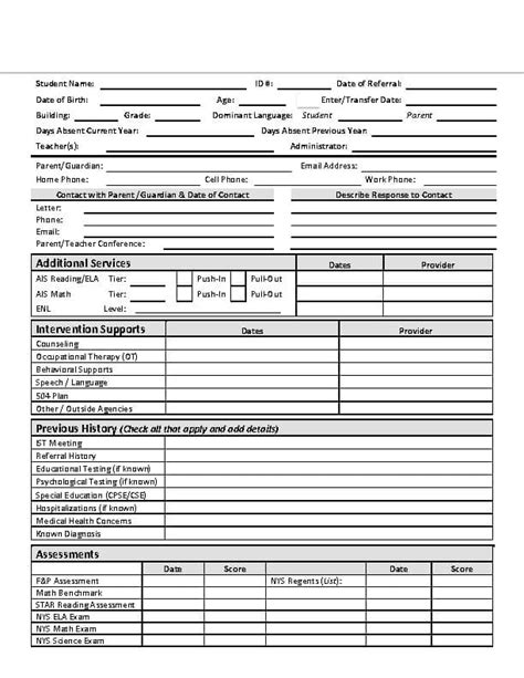 Multi Tiered System Of Supports Mtss Referral Form By Rooted In
