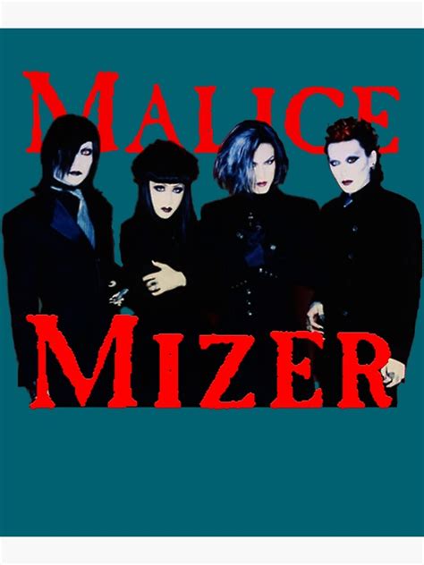 Malice Mizer Visual Kei Japanese Band Members Mana Gackt Kami Kzi1