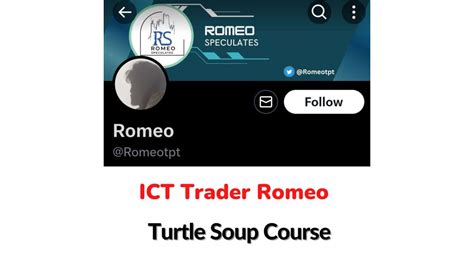 ICT Trader Romeo Turtle Soup TSCourses