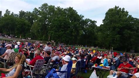 Big Crowd At Greenfield Village Fireworks 7 5 14 YouTube