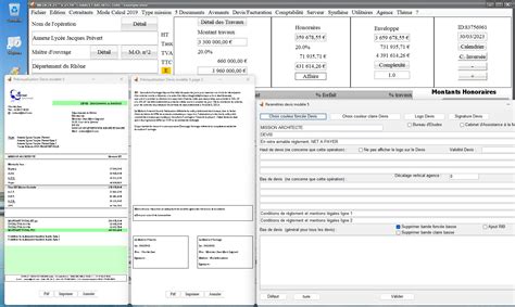 Nouveau Logiciel De Devis Proposition Et Facturation Des Honoraires De