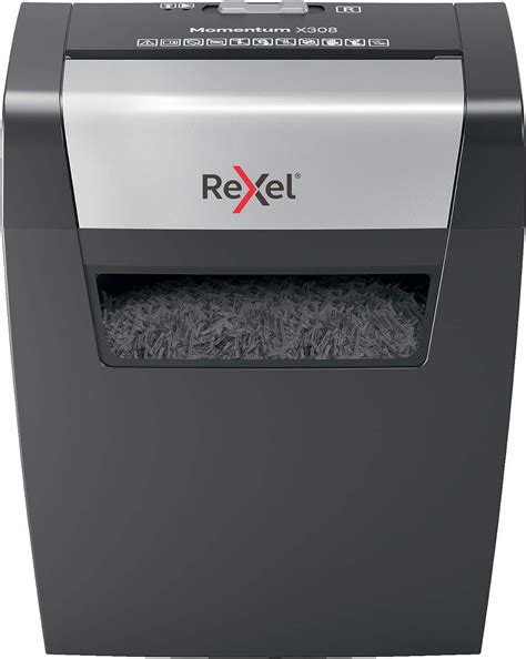 Rexel 2104570EU Rexel Momentum X308 EU Paper Shredder - Black: Amazon