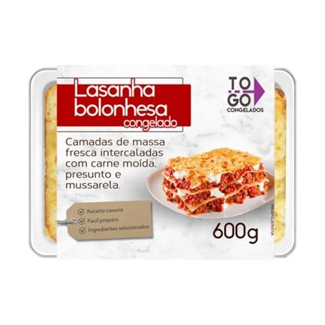 Lasanha Bolonhesa Congelados Togo