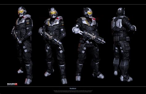 Mass Effect 3 Cerberus Shade Armor