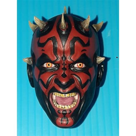 HOT TOYS DX17 星際大戰 達斯魔 單售 可動眼憤怒頭雕 蝦皮購物