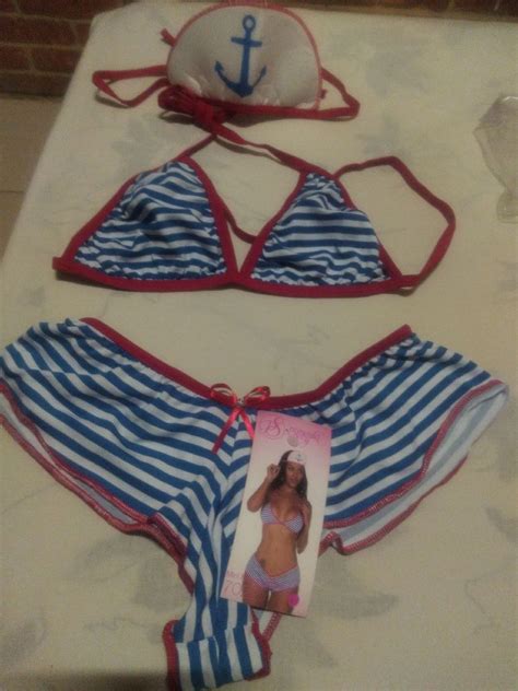 Fantasia Marinheira Lingerie Feminina Pimenta Sexy Nunca Usado 43454648 Enjoei