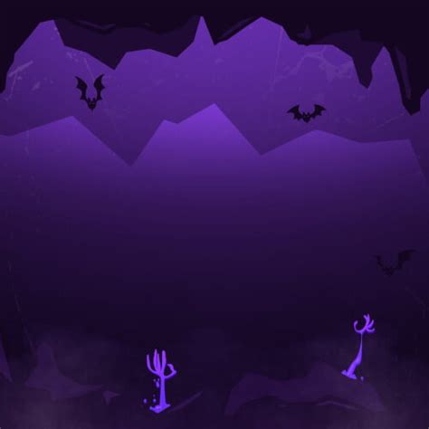 Undead Purple Halloween Stream Background Hexeum