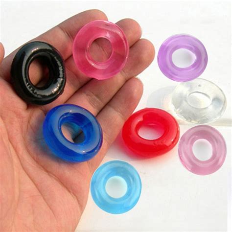 5pcs Silicone Durable Penis Ring Adult Men Ejaculation Delay Cock