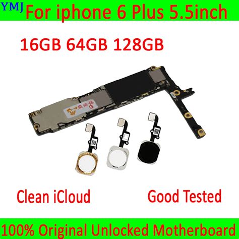 With Without Touch Id For Iphone Plus Motherboard Original