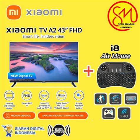 Jual Xiaomi Tv A Inch Full Hd Smart Android Tv Led Fhd Digital Dvb