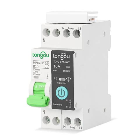 Tuya Mcb Wifi Smart Circuit Breaker With Metering P Ubuy India