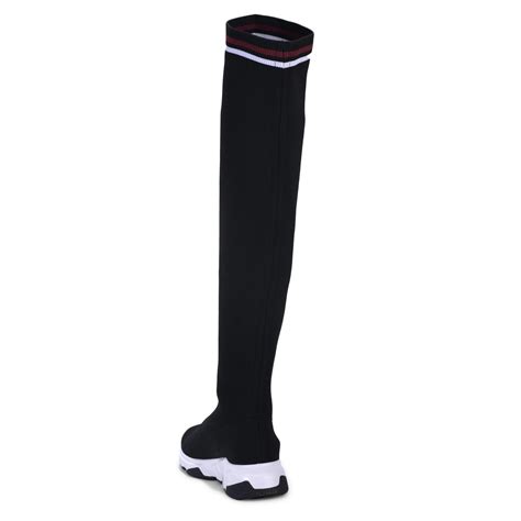 Black knee high boots | WOODS