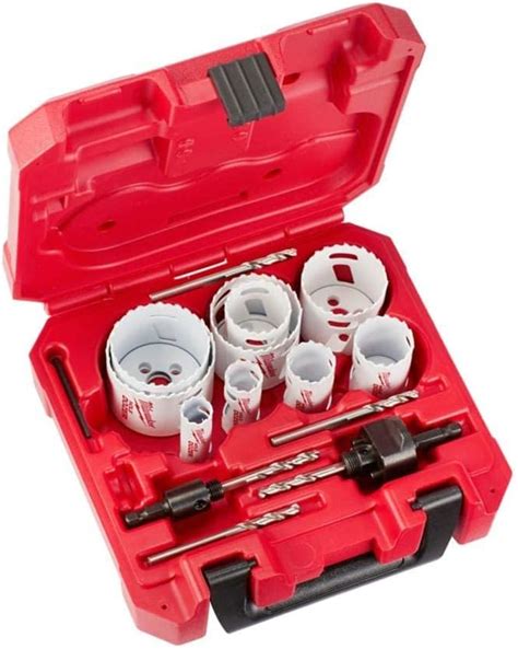 Milwaukee 49 22 4029 Tool HOLE DOZER Bi Metal Hole Saw Set 17 Piece