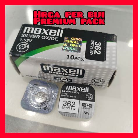 Jual Baterai Maxell Premium Sr Sw Bateray Jam Tangan Original